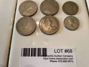 lot 68 image: British Coins as shown