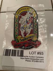 lot 93 image: 2007 SRF Performer Pin