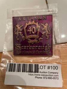 lot 100 image: 2020 SRF Artisan Badge - the year that didnt happen