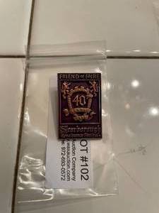lot 102 image: 2020 SRF Friend of Faire Pin - the year that didnt happen