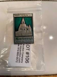 lot 106 image: 2017 SRF Friend of Faire Pin