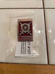 lot 107 image: 2016 SRF Friend of Faire Pin