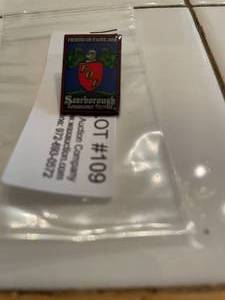 lot 109 image: 2009 SRF Friend of Faire Pin (another small pin year)