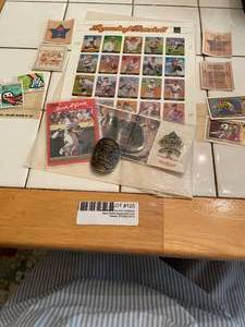 lot 120 image: Sports Memorabilia, Olympic Stamps, Ballpark in Arlington Opening