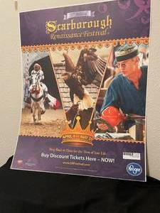 lot 156 image: 35th Annual SRF Poster Heavy Plastic, Printed both sides