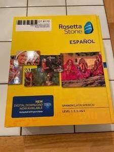 lot 170 image: Rosetta Stone Spanish in Box