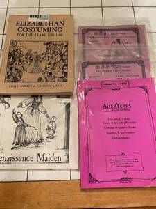 lot 175 image: Asst Costume BooksPatterns