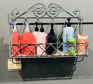 lot 15 image: Hair Wash Station Product Rack (contents not included)