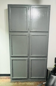 lot 20 image: 6 Cubbies  3 Tier Storage Cabinets (approx 8.5 x 3)