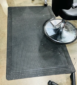 lot 64 image: Black Multi-Density Salon Mat