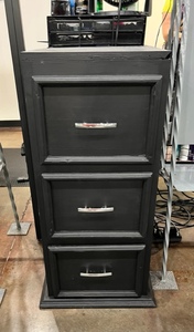 lot 66 image: 3 Drawer Storage Cabinet