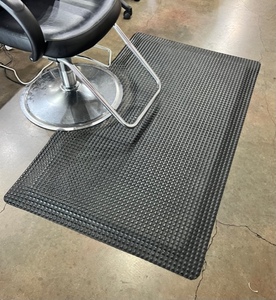 lot 82 image: Black Multi-Density Salon Mat