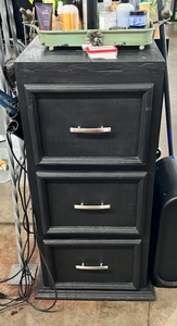 lot 87 image: 3 Drawer Storage Cabinet