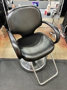 lot 94 image: Black Hair Stylist Chair