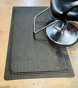 lot 101 image: Black Multi-Density Salon Mat