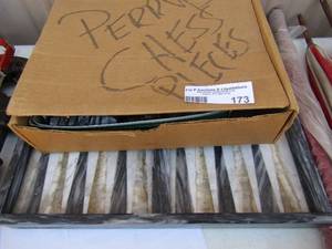 lot 173 image: ONXY BACKGAMMON And  CHESS Set