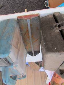 lot 178 image: 2 plastic tool boxes