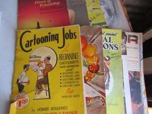 lot 209 image: Large lot of artdrawingcartooning Books by Walter T. Foster