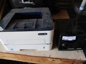 lot 275 image: Xerox copier printer CD desk storage container