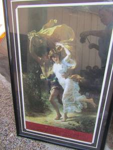 lot 291 image: Art piece PA-Cat 1880 Dancing couple 49x32