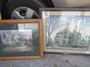 lot 295 image: Carlvak farm house 23x10 , RANDY SOUDERS 2 STORY HOME 23x26