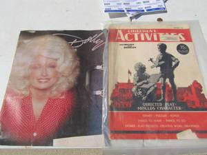 lot 365 image: Parton concert portfolio and December 1936 Book Young America builds with Lincoln logs