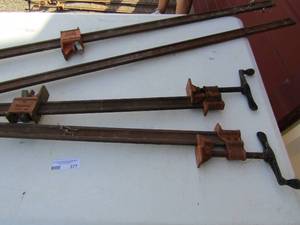 lot 377 image: Jorgensen IndustriaL Bar clamps 72  QTY 4