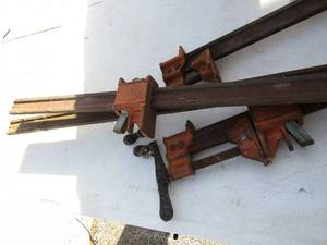 lot 378 image: Jorgensen Bar clamps x 3