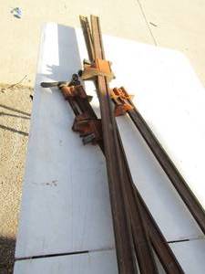 lot 380 image: Jorgensen Bar clamps x 3  #7203