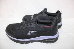 lot 110 image: Sketchers Steel Toe Work Shoes Womens Size 8.5