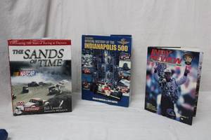 lot 113 image: Racing Books The Sands of Time, History of Indy 500, Indy Review
