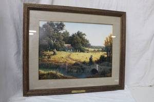 lot 183 image: Limited Edition with Affidavit Signed Print marked The Offering Mark 1241-44   33x27
