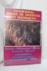lot 190 image: Framed Poster Tadicional noche de muertos en Michoacan 24x35