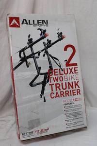 lot 198 image: 2 Bike Trunk Carrier Bike rack Allen Sports Model 102DN