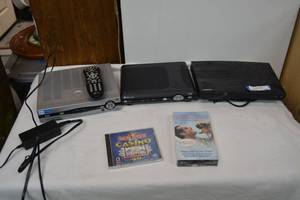 lot 236 image: Electronics and More As Good As It Gets Movie Unopened, Samsung Blu-Ray Player, U-Verse Receiver,