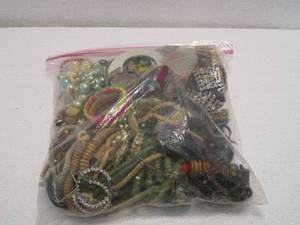 lot 133 image: BAG FULL OF FASHION JEWELRY