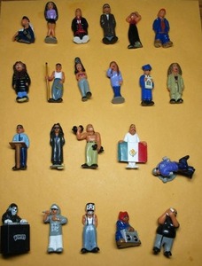 lot 26 image: COLLECTABLE HOMIES FIGURINES FROM 1990s CREATED by DAVID GONZALEZ, SERIES 5