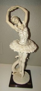 lot 16 image: GIUSEPPE ARMANI FLORENCE GISELLE 19 INCHES HEIGHT  SIGNED