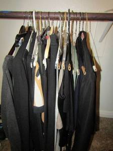 lot 116 image: LADIES SHIRTS SLACKS AND SKIRTS SOME NEW ALL SIZE SMALL