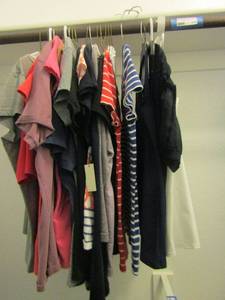 lot 119 image: VARIOUS TALBOT AND RUE 21 LADIES SIZE SMALL SKINNY SHIRTS SHORT SLEEVE