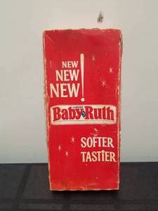 lot 2 image: Vintage Baby Ruth candy bar box