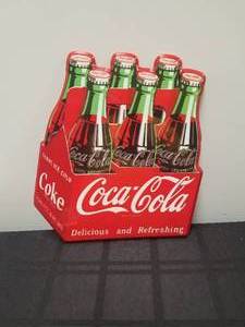lot 5 image: Coca Cola wall display