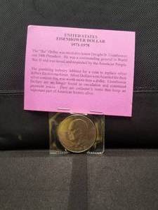 lot 19 image: Eisenhower Dollar - 1972D