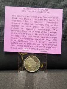 lot 70 image: Kennedy Half-Dollar - 1981 - Delaware - Gem Proof condition