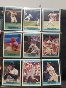 lot 106 image: Donruss Baseball cards - 1991 - selection of 9