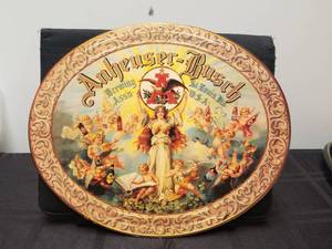 lot 50 image: Anheuser-Busch Beer advertisement - Authentic Reproduction