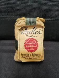 lot 8 image: Dukes Mixture smoking tobacco - appears unopened collectible