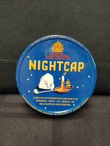 lot 120 image: Vintage Nightcap by Dunhill tobacco tin