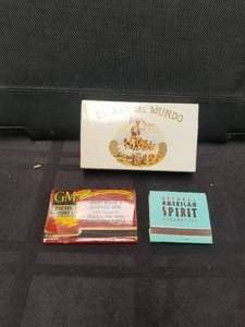 lot 118 image: Tobacciana collectible lot - vintage match packs