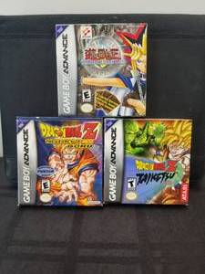 lot 102 image: Selection of Gameboy Advance Boxes - no games or manuals except of Yugioh manual